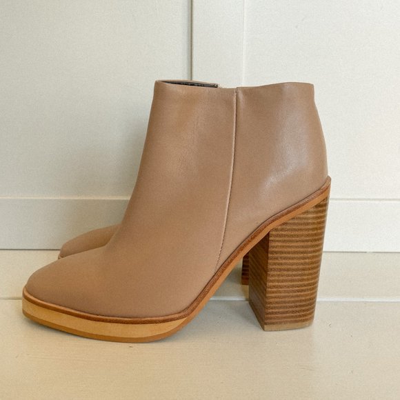 Sol Sana Taupe Ankle Booties - Picture 4 of 6